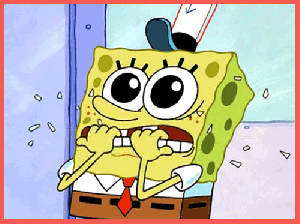 spongebob-nervous